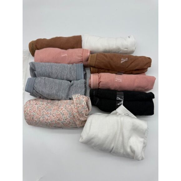 Hanes Women's Breathable Hi-Cut Cotton Underwear, Assorted, 10-Pack - Picture 2 of 3